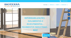 Desktop Screenshot of isotexsa.com